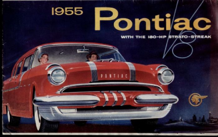 1955 PONTIAC SHOW ROOM SALES BROCHURE details to be added at a later date 