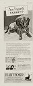 vintage dachshund dog ad $8.50