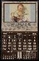 vintage advertising calendar, WESTIE, WEST HIGHLAND TERRIER