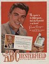 Ronald Reagan, Chesterfield ad