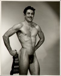 1950's Vintage male nude photograph photo